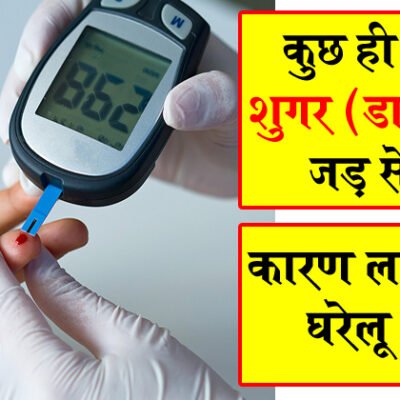 शुगर (डायबिटीज) को जड़ से खत्म करने के लिए घरेलू उपाय 2025