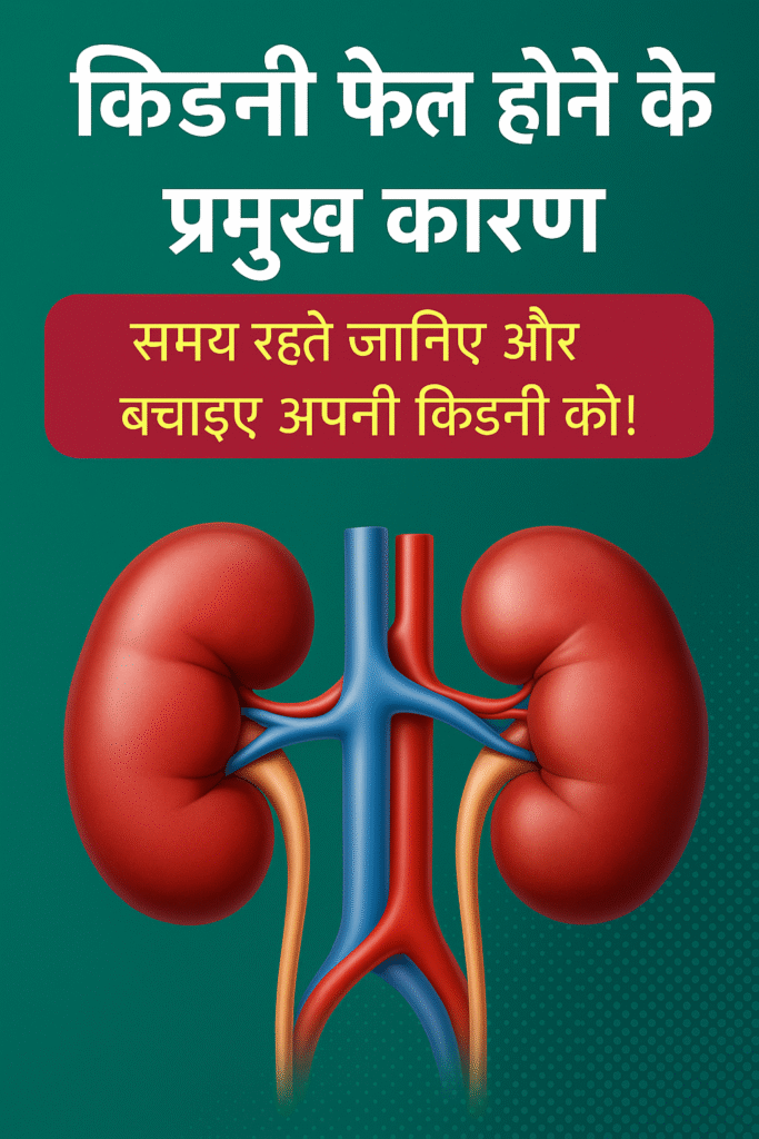 किडनी फेल होने के प्रमुख कारण कौन-कौन से हैं?2025
