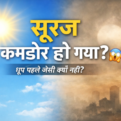 भारत में सूरज की किरणें हल्की क्यों लगने लगी हैं? | कारण